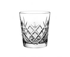 Crystaljulia 2925 Lot de 6 Verre Ã Whisky en Cristal au Plomb, 210 ML