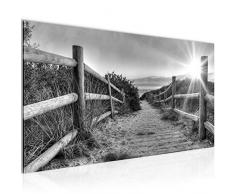 Tableau decoration murale Plage de la mer - XXL Impression sur Toile Salon Appartment 1 Parties - prêt à accrocher - 604412c