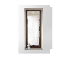 Soleil docre Passion Brise Bise BrodÃ©, Coton, Ecru, 70x200 cm