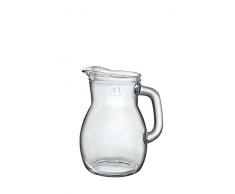 Bormioli 146160MU3321990 Carafe Bistrot en Verre, 1L
