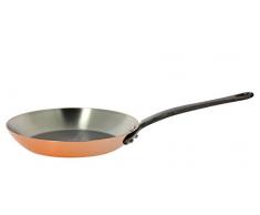 DE BUYER -6465.20 -poele a frire cuivre-inox q.fonte ø20cm