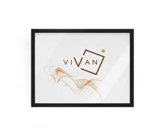VIVAN Cadre Photo Formato Immagine 30x40 Noir Opaque