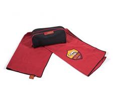 A.S. ROMA Serviette de Sport, 100% Microfibre, Taille Unique