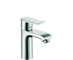 Hansgrohe 31203000 7919854 Metris Lowflow Mitigeur de lavabo à levier simple avec garniture découlement Chromé