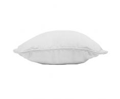 coton dintérieur coussin 60x60cm coton panama blanc