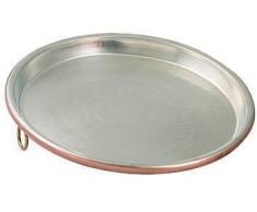 Vigor Blinky 94080-38 Plat Ã Four Rond en cuivre Ã©tamÃ© Bord 3Â cm DiamÃ¨tre 38Â cm