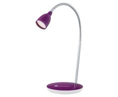 Eglo 93079 Lampe de bureau, métal, intégré, Violet
