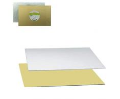 Decora Napperons Assortis, Carton, doré/argenté, 40 x 60 cm