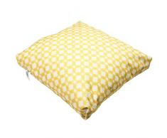 RIOMA Tesela Coussin de Chaise, Polyester 40x40x4 cm Citronier