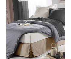 douceur dintérieur cache sommier nouettes 140x190 cm sommina lin