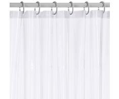 Ridder Brillant cristall 361000-350 Rideau de douche avec oeillets intÃ©grÃ©s 120 x 200 cm