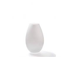 Holmegaard Vase 11.5x11.5x18 Blanc