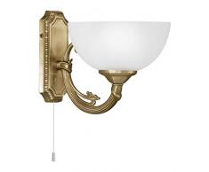 Eglo 82751 Applique murale, Métal, E14, Marron