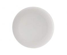 Maxwell & Williams White Basics Diamonds Assiette en porcelaine Blanc 30 cm