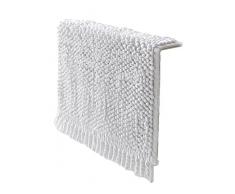 De Witte Lietaer 180670 popple Tapis de Bain Coton Blanc 50 x 80 cm