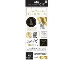 Me & My Big Ideas Autocollants Specialty mais Première Café, Acrylique, Multicolore