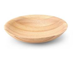 Continenta Bol pour Fruits en Bois de hévéa, 29 x 5,5 cm de diamètre