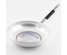 Pentole Agnelli PoÃªle Ã©vasÃ©e Haute en Aluminium avec 1Â Manche de 3Â mm 30Â cm