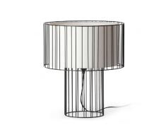 Faro Barcelona 29311 - LINDA Lampe de table noir