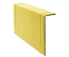 De Witte Lietaer 180859 Contessa Luxe Tapis de Bain carrÃ© Coton Jaune Citron 60x60 cm