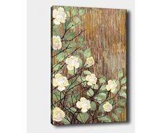 Bonamaison Peinture sur toile, multicolore, 70 x 100 cm - Conçu et fabriqué en Turquie