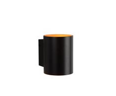 Lucide XERA - Applique Murale - Ã 8 cm - G9 - Noir