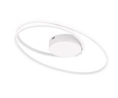 WOFI NIA Plafonnier Acrylique Blanc 19,5 W
