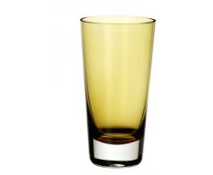 Villeroy & Boch Colour Concept Verre Ã long drink Amber, 420 ml, Verre, Transparent/Jaune