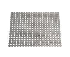 iDesign Ã©gouttoir Ã vaisselle, grand tapis Ã©gouttoir en plastique pour la vaisselle, tapis Ã©gouttoir vaisselle dÃ©coupable, gris