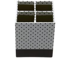 Robert Frederick carrÃ© Pot Ã CrayonsÂ âÂ Bold Ã Rayures et Geo Spot, Assortis