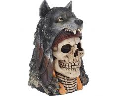Nemesis Now - Figurine Wolf Spirit 29 cm Ivoire - Taille 21 cm