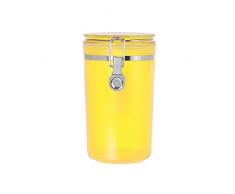 Home Frosty Bocal, 10Â x 18Â cm, Plastique, Jaune/Acier