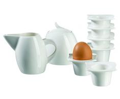 Verso 922224 Coquetier 6 PiÃ¨ces Sucrier et CrÃ©mier La Musica