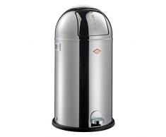 Wesco 177 731-41 Poubelle Ã pÃ©dale Kickboy (Inox)