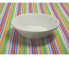 H&H Pengo 4367043Â wERSAL Saladier, 21Â cm, Porcelaine, Blanc