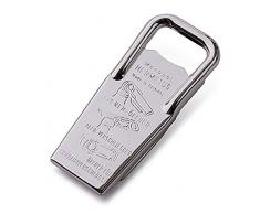 Westmark 61832270 Ouvre/Ferme-Bouteille Hermetus, Acier Inoxydable, Argent, 8,5 cm
