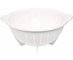 Emsa 2131281200 SUPERLINE Passoire en plastique, 28cm, blanc