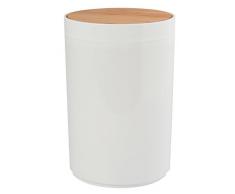 MSV - Poubelle blanc , 18 x 26,3 cm