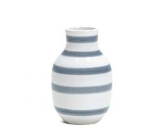 KÃ¤hler Omaggio Vase, Porcelaine, Bleu Clair, 12,5 cm