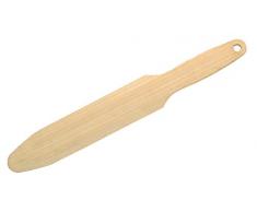 Fackelmann 30906 Spatule Ã crÃªpes 35cm en Bois de hÃªtre, Beige, 35 x 7,8 x 0,3 cm