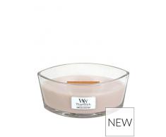Woodwick 76191EU Bougie Ellipse, Verre, Rose, 19 x 9 x 12 cm