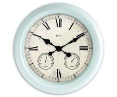 AIC - International 11705 Horloge St-Louis étanche Ã47cm, Métal, Blanc, 47,2x6x47,2 cm