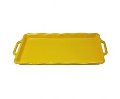 Appolia 114041077 DÃ©lices Plat Ã Cake CÃ©ramique Pamplemousse 41 x 18,2 x 3,1 cm