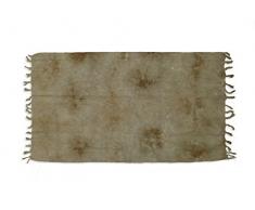 Soleil dOcre 401014 Tie and Dye Fouta Coton Taupe 150 x 80 cm