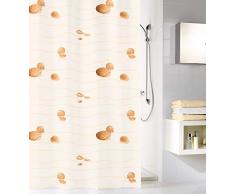 Kleine Wolke Miami Rideau de Douche 100 % Polyester Beige 120 x 200 cm