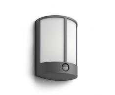 Philips luminaire extÃ©rieur LED applique murale avec dÃ©tection Stock anthracite lumiÃ¨re blanc chaud