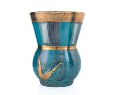 Angela neue Wiener Werkstaette 705118-01 Vase, Verre, Bleu