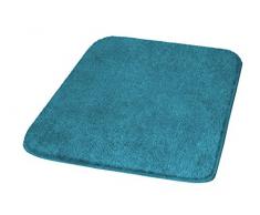 Meusch Tapis de Bain Mona 60x90cm Bleu Pacifique Polyacrylique, 60 x 90 x 2 cm