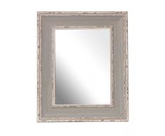 Inov8â8 x 6 cm-Grand miroir traditionnel Bleu délavé