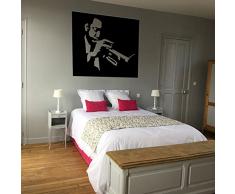 TATOUTEX 3613249447757 Sticker Mural, Vert Lime, L 96cm x H 80cm